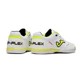 Joma Top Flex 24 IC White and Yellow Futsal IC Football Boot