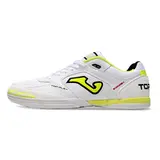 Joma Top Flex 24 IC White and Yellow Futsal IC Football Boot