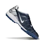 Nike Air Zoom Total 90 III Navy Blue and Gray Turf TF Football Boot