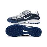 Nike Air Zoom Total 90 III Navy Blue and Gray Turf TF Football Boot