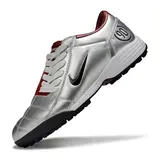 Nike Total 90 III Turf TF Silver and Dark Red Football Boot
