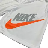 Nike White Grey Orange Shorts