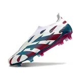 Adidas Predator 30 Elite Laceless White Blue and Pink Firm Ground FG Football Boot