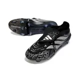 Adidas Predator 26 Elite Tongue Black and White Firm Ground FG Football Boot