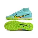 Nike Zoom Mercurial Superfly 9 Elite Green Turf TF Football Boot
