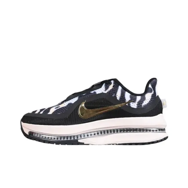 Nike Air Zoom Pegasus Premium Black and White Running Shoes - Black/White Print
