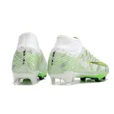 Nike Zoom Mercurial Superfly 9 Academy Silver and Green Firm Ground FG Football Boot