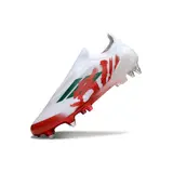 Adidas F50 Elite Laceless White and Red Mixed Studs SG Football Boot