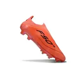 Adidas F50+ Elite Laceless Orange and Golden Firm Ground FG Football Boot