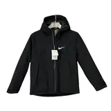 Nike Black Windbreaker Jacket - Zip Hooded
