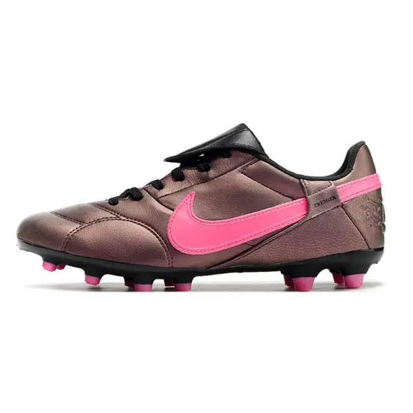 Nike Premier 3 Bronze and Pink Firm Ground FG Football Boot