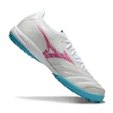 Mizuno Neo Sala White Pink and Blue Turf TF Football Boot