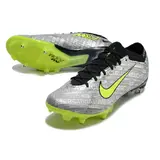 Nike Zoom Mercurial Vapor 15 Elite Aluminium Studs SG Gray and Green Football Boot