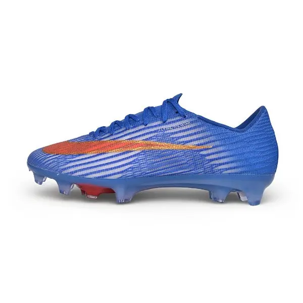 Nike Air Zoom Mercurial Superfly 11 Elite Blue and White Firm Ground FG Football Boot - Royal Blue/Orange
