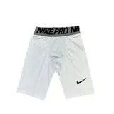 Nike White Base Layer Shorts - Grey Band