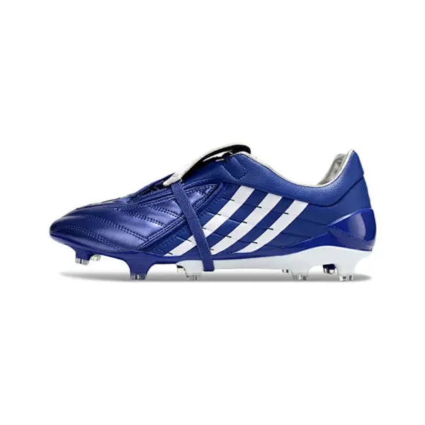 Adidas Predator Accelerator Elite Blue and White Firm Ground FG Football Boot