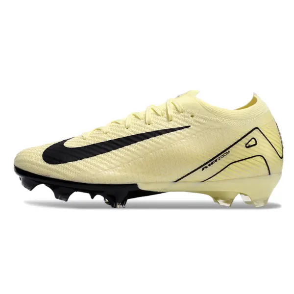 Nike Air Zoom Mercurial Vapor 16 Elite Yellow and Black Firm Ground FG Football Boot