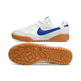 Nike Terra Manta White and Blue Indoor IC Football Boot