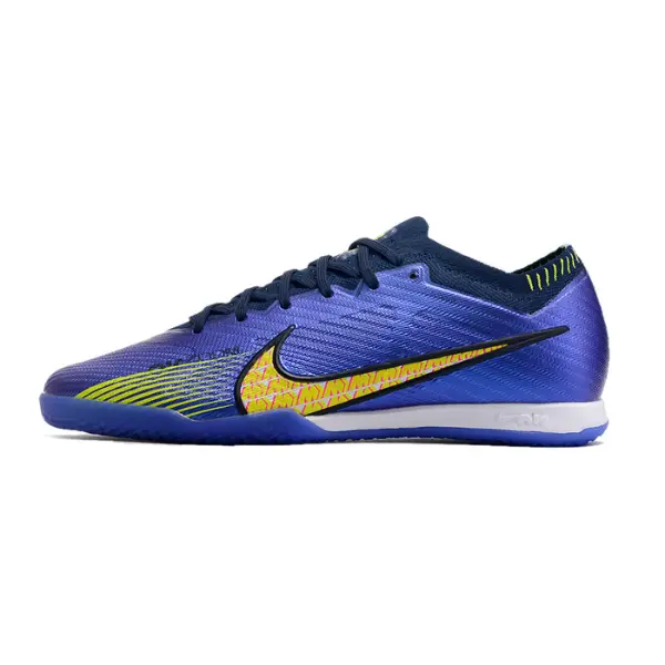 Nike Zoom Mercurial Vapor 15 Elite Purple and Green Indoor IC Football Boot