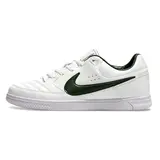 Nike5 Street Gato White and Green Indoor IC Football Boot