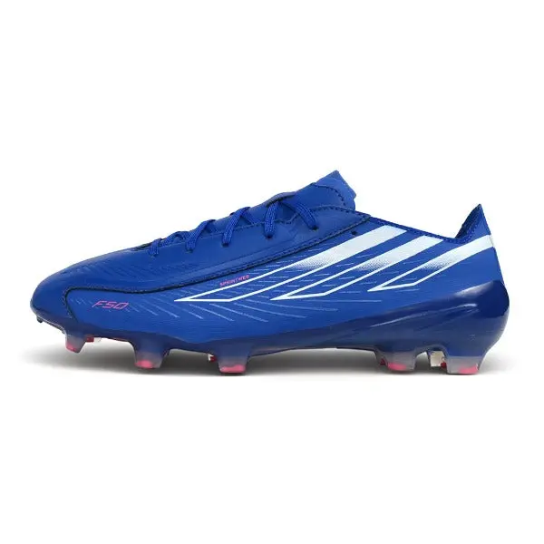 Adidas F50 Hyperfast Laced Elite Blue Firm Ground FG Football Boot