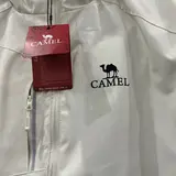 Camel Beige Windbreaker Jacket
