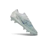 Nike Phantom 6 Elite White and Blue Firm Ground FG Football Boot - Mint/Grey