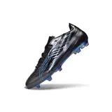 Adidas F50 Hyperfast EVO Elite Black and Blue Firm Ground FG Football Boot