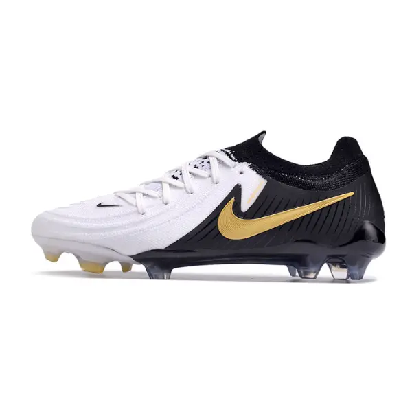 Nike Phantom GX2 Elite White and Black Firm Ground FG Football Boot