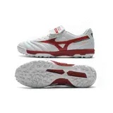 Mizuno Morelia Sala Classic White and Red Turf TF Football Boot