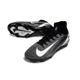Nike Air Zoom Mercurial Superfly 10 Elite Black and White Firm Ground FG Football Boot - Black/White Knit