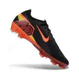 Nike Air Zoom Mercurial Vapor 16 Elite Black and Red Firm Ground FG Football Boot