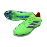 Adidas Predator 26 Elite Fluorescent Green and Blue Firm Ground FG Football Boot
