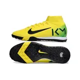 Nike Zoom Mercurial Superfly 10 Elite Yellow Mbappe Pack Turf TF Football Boot