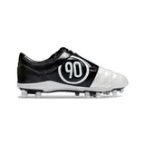 Nike Total 90 III Kids White and Black Firm Ground FG Football Boot