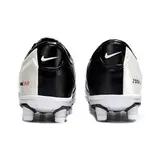 Nike Total 90 III Kids White and Black Firm Ground FG Football Boot