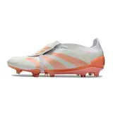 Adidas Predator 30 Elite Tongue White and Orange Firm Ground FG Football Boot