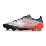 Adidas F50 Elite White Grey and Orange Firm Ground FG Football Boot