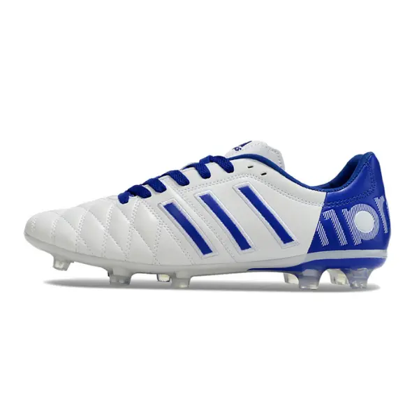 Adidas Adipure 11Pro White and Blue Firm Ground FG Football Boot