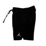 Jordan Black and White Shorts - Flight Graphic