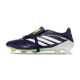 Adidas Predator 26 Elite Tongue Purple and White Firm Ground FG Football Boot