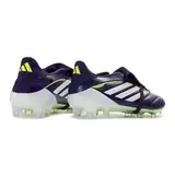 Adidas Predator 26 Elite Tongue Purple and White Firm Ground FG Football Boot