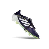 Adidas Predator 26 Elite Tongue Purple and White Firm Ground FG Football Boot