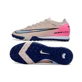 Nike Zoom Mercurial Vapor 16 Elite Gray, Dark Blue and Pink Turf TF Football Boot