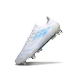 Adidas F50 Primeknit Elite White and Light Blue Mixed Studs SG Football Boot
