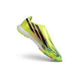 Adidas F50 Hyperfast Laceless Elite Green Turf TF Football Boot