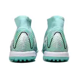 Nike Zoom Mercurial Superfly 10 Elite Kids Light Blue Turf TF Football Boot