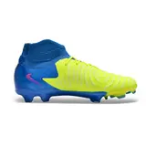 Nike Phantom Luna 2 Elite Yellow and Blue Firm Ground FG Kids Football Boot