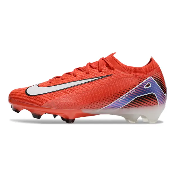 Nike Air Zoom Mercurial Vapor 16 Elite Red and Black Firm Ground FG Football Boot - Red/Purple