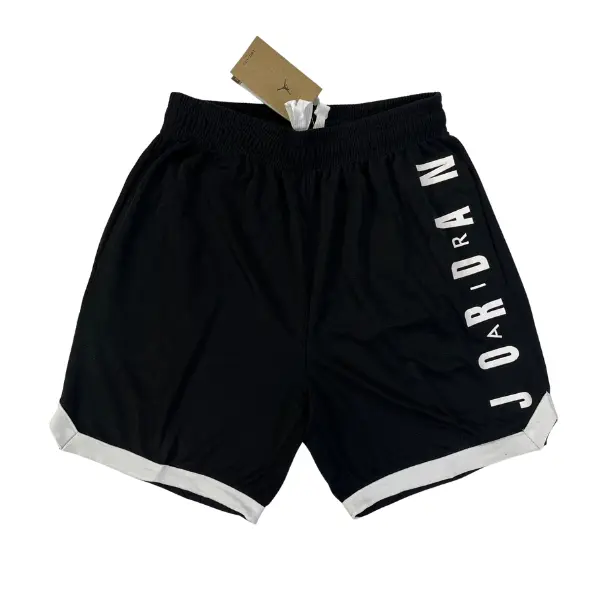 Jordan Black and White Shorts